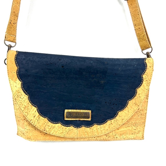 Carpel Made in Portugal Cork Crossbody Bag - Picture 2 of 13